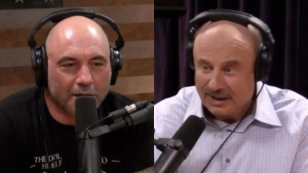Joe Rogan and Dr. Phil on Podcast Episode